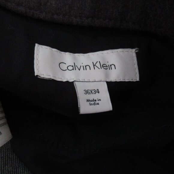 Calvin Klein Men's Refined Slim Fit Stretch Pants 5 Pocket 36W - Picture 9 of 9
